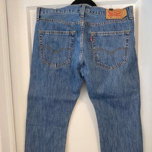 Levi’s Men’s 501 Original Fit Jean, Medium Stone